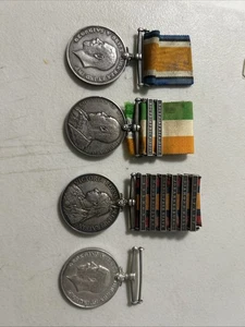 Original Britischer Burenkrieg 1901-1902 Medaille Gruppe Königinnen Südafrikanische Medaillen - Bild 1 von 8