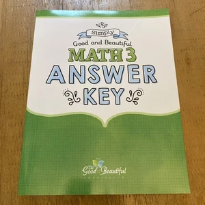 TGTB Math 3 Answer Key Good Used Condition - Imagen 1 de 4