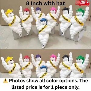 8" Michelin Man Doll Bibendum Figure Truck Decorate Tire Advertise Collectible - Picture 1 of 8