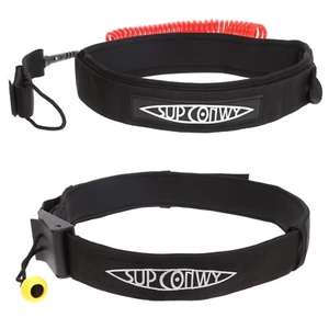 Cinturón de cintura SUP Conwy enrollado 10' correa de seguridad hebilla de liberación rápida tabla de surf - Imagen 1 de 39