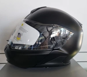 GENUINE BMW MOTORRAD SYSTEM 7 CARBON EVO MATT BLACK MOTORCYCLE HELMET SIZE 62/63 - Picture 1 of 8