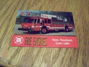 FIRE ENGINES BOSTON, MASSACHUSETTS SERIES TWO TRADING CARD #190 - Picture 1 of 1