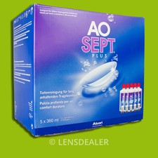 Aosept Plus Kontaklinsen-Pflegemittel 5x360ml Sparpack