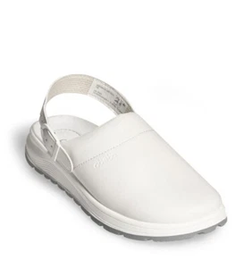 Medizinische Clog ACTIVE 87021 Weiß OB Abeba Glattleder Berufsschuh - Bild 1 von 6