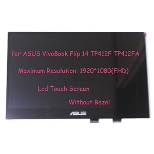 Asus Vivobook Flip 14 TP412UA TP412U TP412 14" FHD Lcd Touch Screen Assembly - Bild 1 von 9