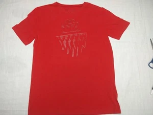 Under Armour Athletic Short Sleeve Shirt Red/Black Youth X-Large heat gear - Picture 1 of 10