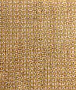 Tela de acolchado de algodón clásica de 2 yardas - pequeñas flores amarillas/blancas - sin marca - Imagen 1 de 1