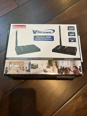 Transmisor y receptor HDMI inalámbrico VStream Diamond Multimedia Stream Full HD 5 GHz Foto 1 de 4