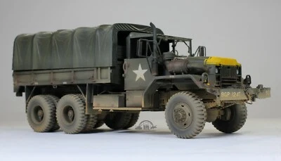 (Pre-Order) US Army M54A2 5-ton 6x6 Cargo Truck Vietnam war 1:35 Pro Built Model - Image 1 of 4