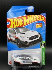 2022 Hot Wheels HW Green Speed Series Ford Mustang MACH-E 1400 MONMC Read - Picture 1 of 3