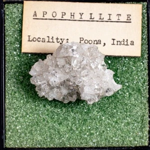 Brillante espécimen de apofilita india 4,1 cm - Imagen 1 de 3