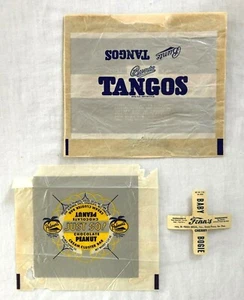 Grupo de 3 envolturas de dulces: tangos, Baby Bogie, ¡solo así! - Imagen 1 de 2
