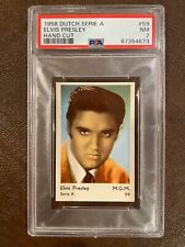 1958 DUTCH Serie A 59 Elvis Presley PSA 7 Pop 1 None Higher Rare The King,Invest
