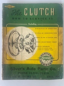 The Clutch "how to service it" book - Picture 1 of 5