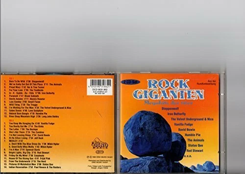 Rock Giganten-Megahits der 60er (Dino, 1992) Steppenwolf, Animals, Ike .. [2 CD] - Bild 1 von 1