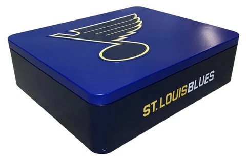 St. Louis Blues 2021 Season Ticket Holder STH Binnington Gaiter, Box, CleanKey! Cover
