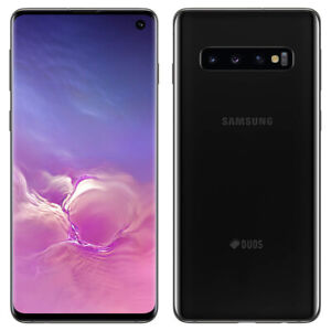 Samsung Galaxy S10 128 Go 8 Go ram dual sim Noir assez bon état garanti 12 mois