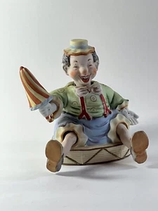Rare Antique Lenwile Ardalt Bobble Head, Moving Feet Clown, Circa 1900’s - Picture 1 of 9