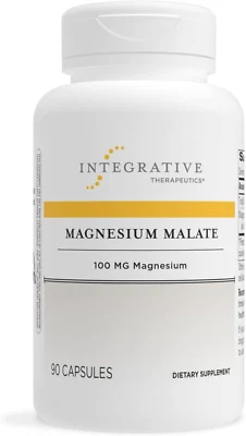 Malato de magnesio - Suplemento dietético con 100 mg de Foto 1 de 4