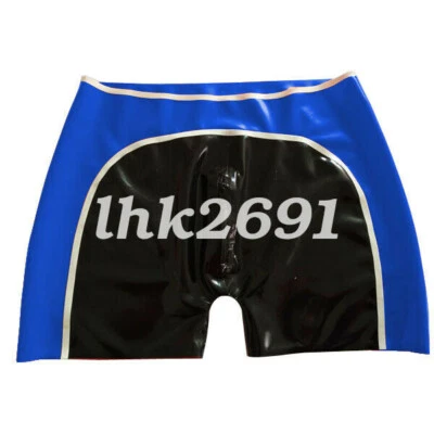 Hot sale 100% Latex Rubber Gummi Men Shorts Boxer-Hüftshorts 0.4mm size S-XXL - Bild 1 von 4