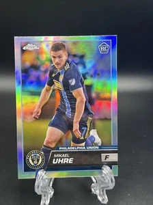 2023 Topps Chrome MLS Mikael Uhre Rookie Refractor Philadelphia Union #125** - Picture 1 of 2