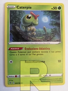 Caterpie ® Fragore Ribelle 001/192 ® Comune ® Pokemon ® Italiano - Picture 1 of 1
