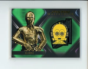 2021 Topps Star Wars Masterwork C-3PO #CM-C3C Green Character Medallion /99 - Picture 1 of 2