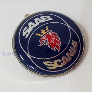 SAAB SCANIA KLASSISCH 9-3 9000 900 FRONTHAUBE ABZEICHEN MOTORHAUBEN 50MM TEILE - Bild 1 von 2
