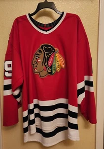 Vintage CCM NHL Blackhawks Sasso 29 Rot Trikot - Bild 1 von 20