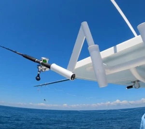 Dev Angeln Trolling Rutenhalter Raketenwerfer Ausleger Angelrutenspreizer - Bild 1 von 4