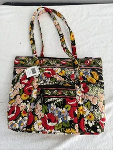 New Retired Vera Bradley Tote Betsy Villager Poppy Fields Pattern - Picture 1 of 16