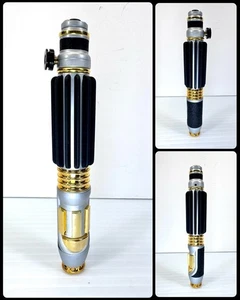 Star Wars Master Replicas Mace Windu Mini Saber SW-401 CS KIT ABBONAMENTO SW05 - Foto 1 di 20