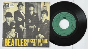 The Beatles - Ticket To Ride / Yes It Is - RARE AUSTRIA 1965 - REPLICA COVER - Picture 1 of 2