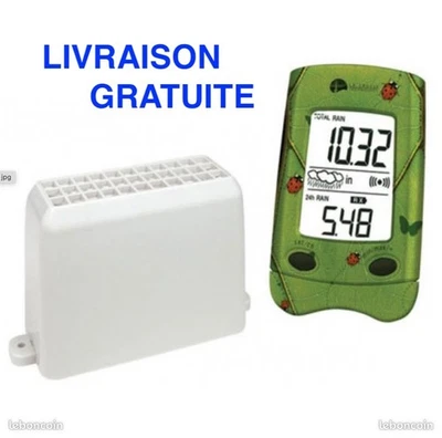 Pluviomètre sans fil  LA CROSSE TECHNOLOGY    WS9004  IT - Immagine 1 di 3