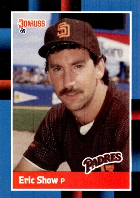 1988 Donruss #387c Eric Show - Image 1 of 2