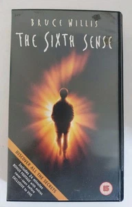 The Sixth Sense, VHS, 1990, Bruce Willis, Cert 15 Movie - Picture 1 of 5