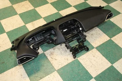 17-19 F-PACE Prestige Black Upper Dashboard Dash Panel Assembly RH Bag OEM OE OE Foto 1 de 4