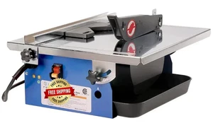 Cortadora De Azulejos 7" Agua Sierra Mesa Electrica Circular Banco Para Cortar - Bild 1 von 6