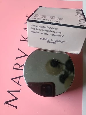 Mary Kay Mineral Powder Foundation - Bronze 1 #040990 Discontinued - New In Box - Image 1 of 3