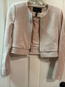BCBG MAXAZRIA Duke Jacket,Size Xsmall, Bare Pink - Picture 1 of 7