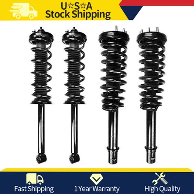 Paquete de 4 puntales completos FCS y muelles helicoidales FCS para Honda Accord 2003-2007 Foto 1 de 4
