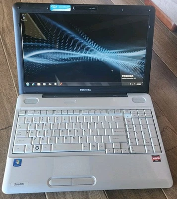 Toshiba Satellite L505D Laptop AMD Turion 2 Dual Core Mobile M520 2.3ghz 4gb... - Image 1 of 4