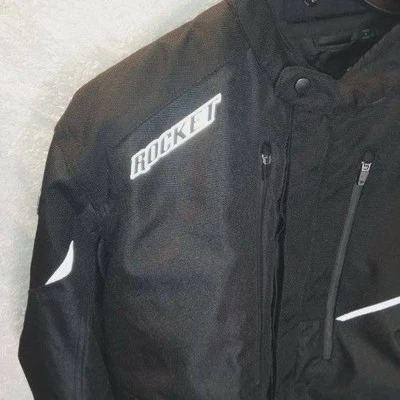 Joe Rocket Motorcycle Jacket Men Large Armor Protection Waterproof Vented Biker Foto 1 de 4