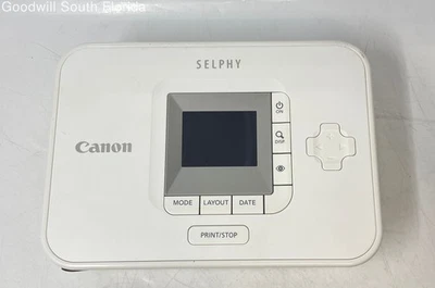 Canon Selphy CP740 White Compact Digital Photo Printer Not Tested With Bag - Image 1 of 4