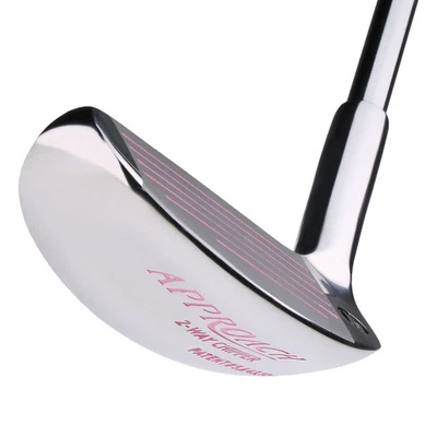 Intech Golf Women's Approach Chrome/Pink Two-Way Chipper Club, 34.5" - Image 1 of 4