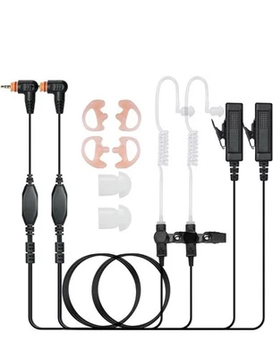 2 OF SL300 Earpiece Compatible with Motorola Walkie Talkie, SL7550 SL7580 SL7590 - Image 1 of 2