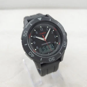 TIMEX EXPEDITION INDIGLO KATMAI COMBO TW4B18200 ANA-DIGI SCHWARZ HERREN UHR  - Bild 1 von 10