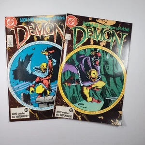 DC Comics Lot Demon #1-2 VF 1987 Mini-Series Matt Wagner - Picture 1 of 6