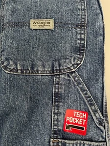 Wrangler men's Jean, carpenter style new never used size 34 x 34 - Picture 1 of 5