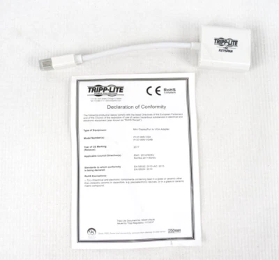 Tripp Lite P137-06N-VGA Mini DisplayPort to VGA Adapter - Image 1 of 4